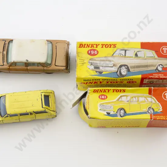 Boxed Dinky 141 and 340