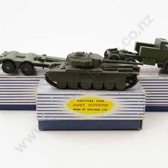 Two Boxed Dinky Military Vehicles