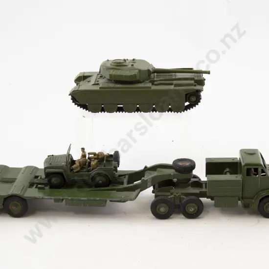 Three Unboxed Dinky Military Vehicles