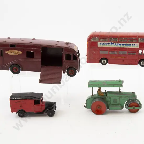 Four Unboxed Dinky Vehicles