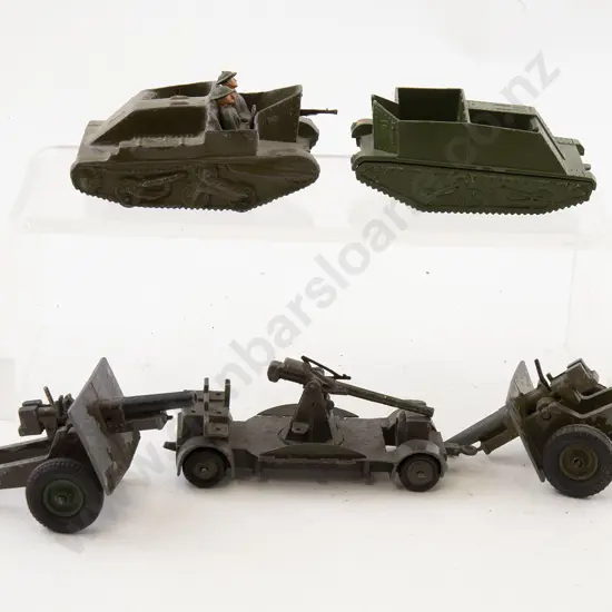 Unboxed Five Mixed Manufacture Military Vehicles