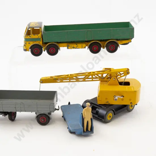 Four Unboxed Dinky Vehicles