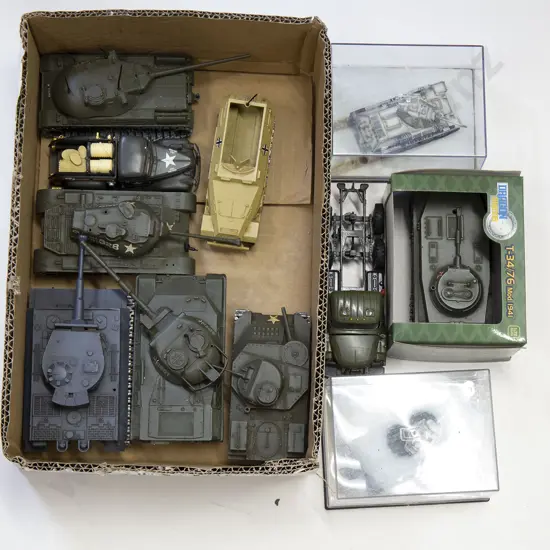 Unboxed Solido and Other Military Vehicles