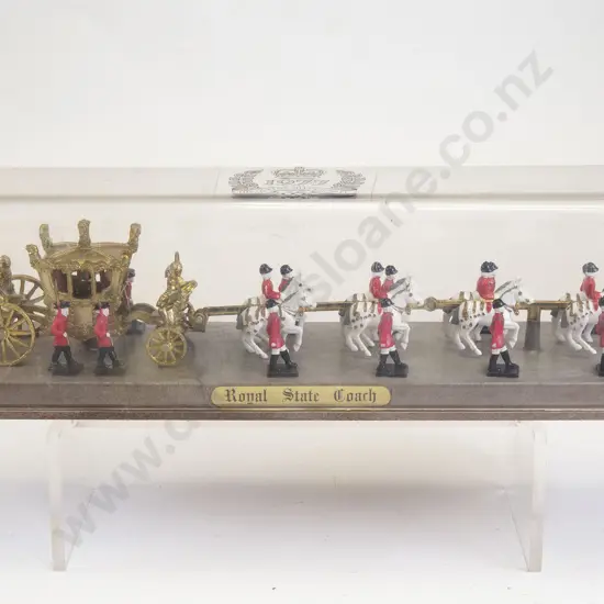 Boxed Crescent Toy Co. Royal State Coach