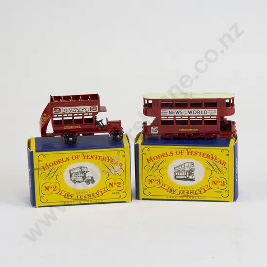 Two Matchbox Models of Yesteryear