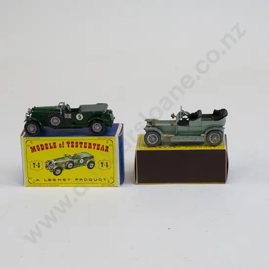 Two Matchbox Models of Yesteryear