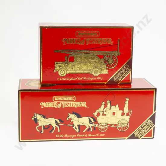 Two Boxed Special Edition Matchbox Models of Yesteryear