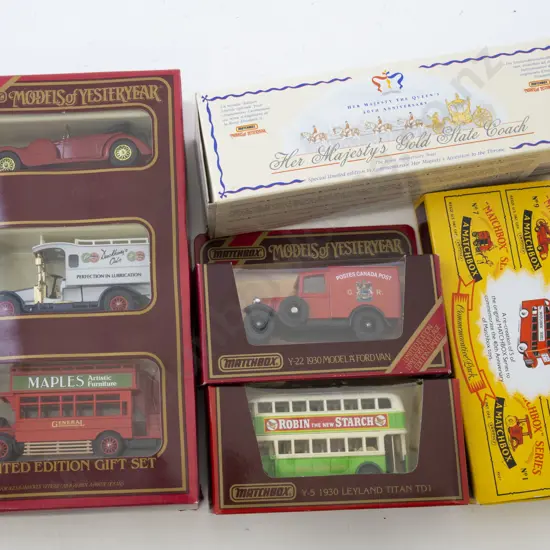 Boxed Matchbox Models of Yesteryear