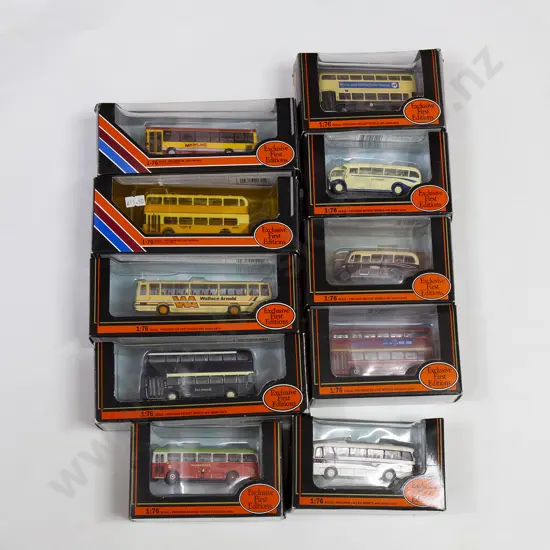 Ten EFC Exclusive First Edition Bus Models