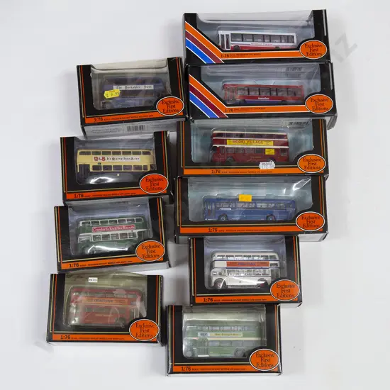 Ten EFC Exclusive First Edition Bus Models