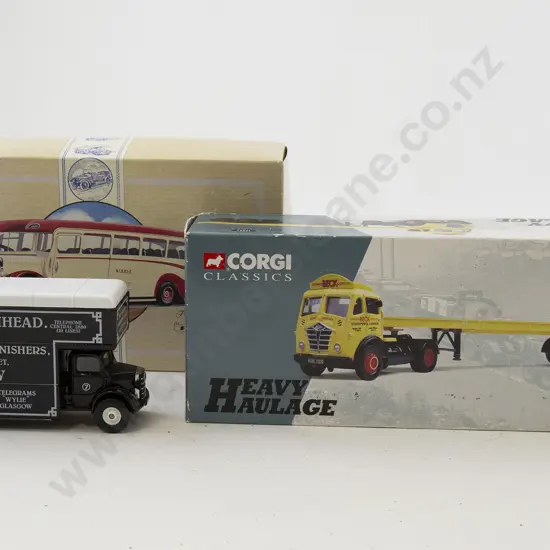 Corgi Boxed 12801 Foden Articulated and Long Platform Trailer