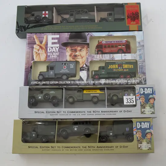 Lledo Four WWII Commemoration Special Edition Packs