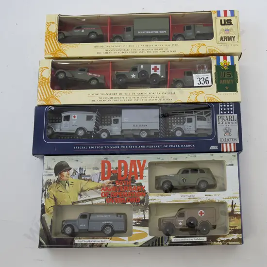 Lledo Four WWII Commemoration Special Edition Packs