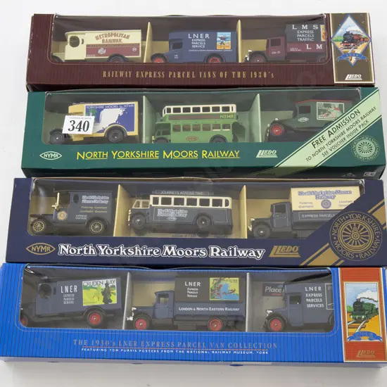 Lledo Four North Yorkshire and LNER Railway Special Edition Packs