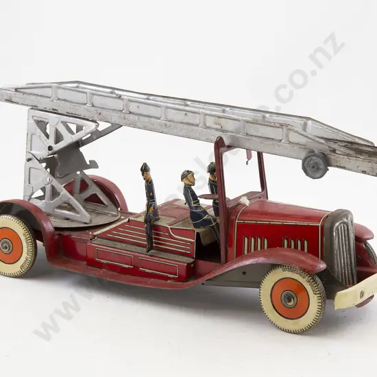 Vintage Tinplate Fire Engine