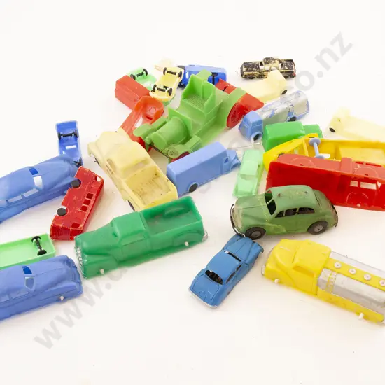 Qty Assorted Plastic Vehicles