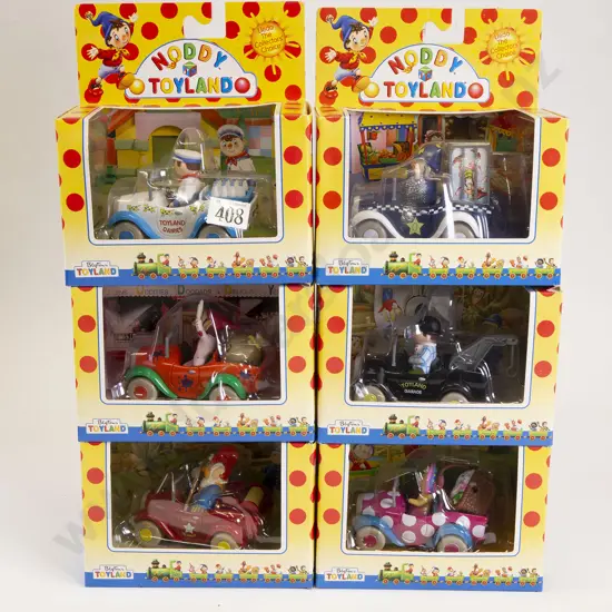 Boxed Lledo Noddy Toyland Six Diecast Vehicles
