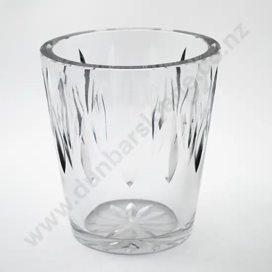 French Heavy Cut Glass Ice Bucket