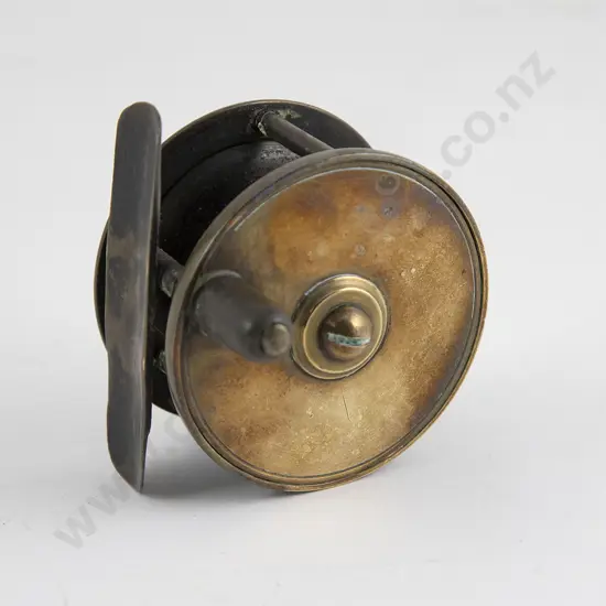 Small Bronzed Brass Fly Reel