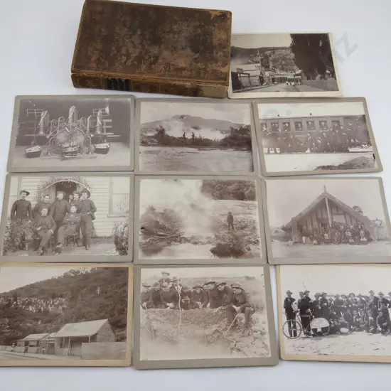 Collection Ten Early C19th NZ Photographs