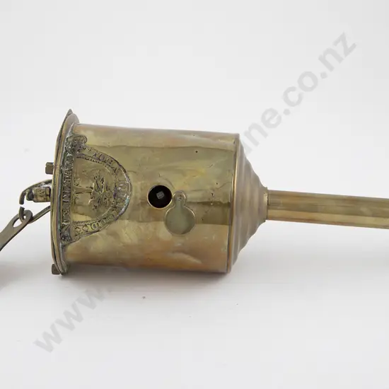 Victorian Brass John Linwood Warrented Roasting Jack