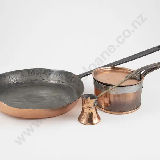 Vict Copper Frying Pan