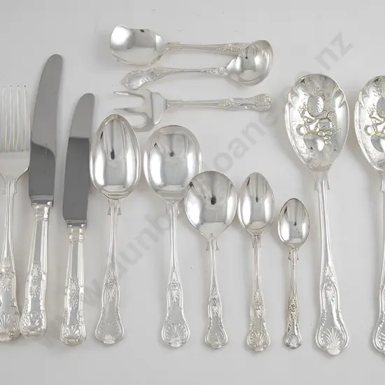 113 Piece S/P Kings Pattern Suite Of Cutlery