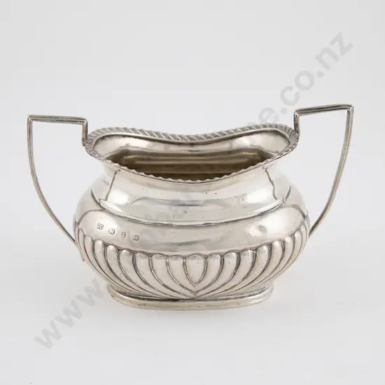 Late Victorian S/S Two Handled Sugar Bowl