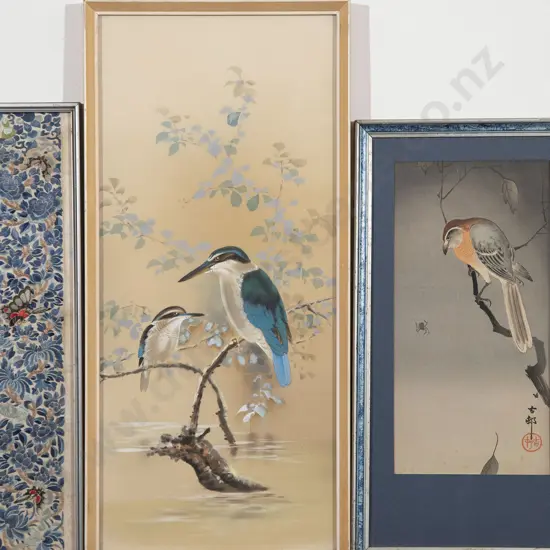 Silk Embroidered Panel