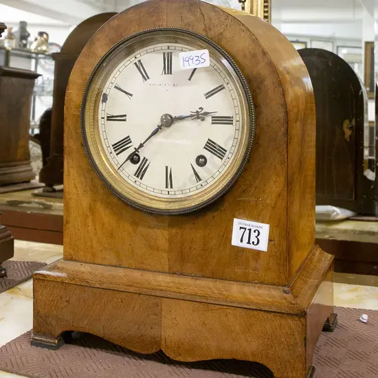 Victorian Mahogany Bracket Clock