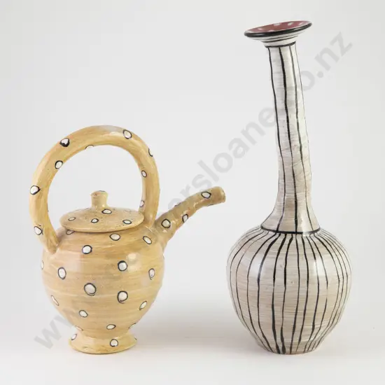 Aaron Scythe Teapot & Vase