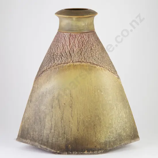 Duncan Shearer Tapering Elliptical Vase