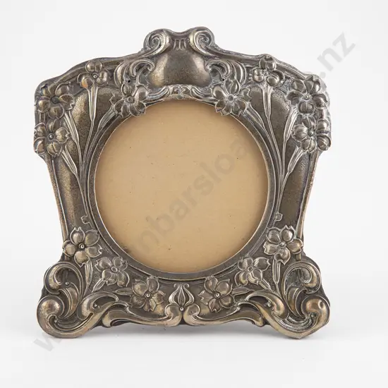 Edw VII S/S Art Nouveau Photograph Frame
