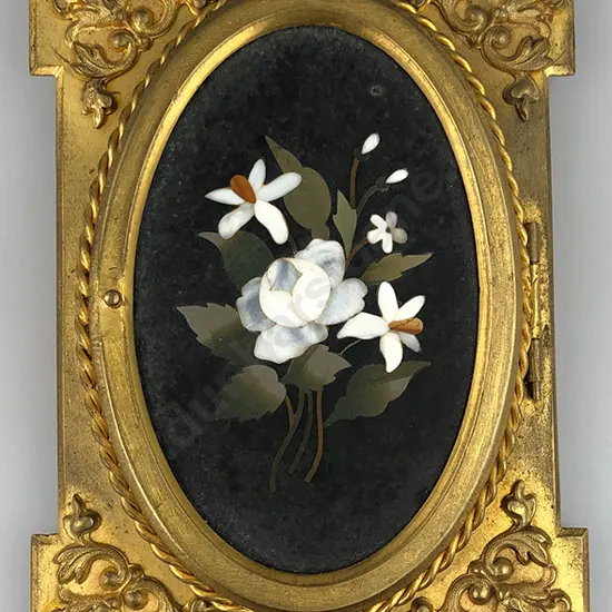 Victorian Grand Tour Pietra Dura Photo Frame