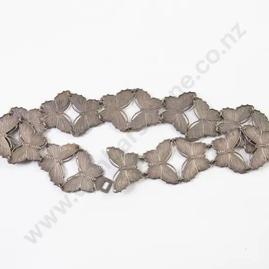 Early C20th (American) Silver Plate Belt