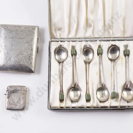 Set of S/S Coffee Spoons together with S/S Vesta