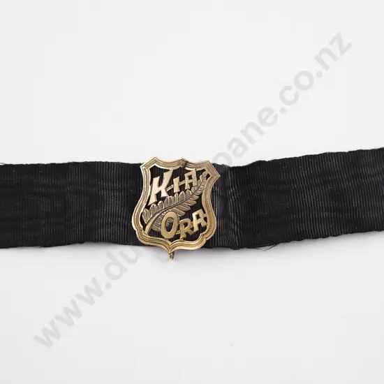 NZ 9ct Gold Kia Ora Albert