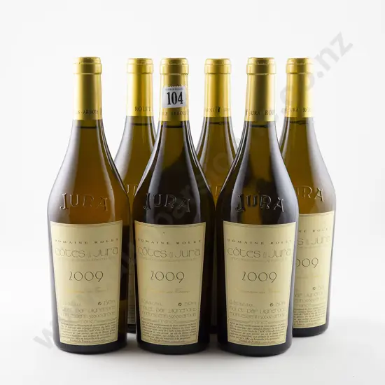 6 bottles Domaine Rolet Cotes du Jura Vintage 2009