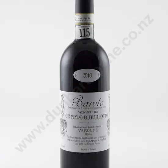 1 bottle Comm. G.B.Burlotto Barlol 'Monvigliero Verduno Vintage 2010