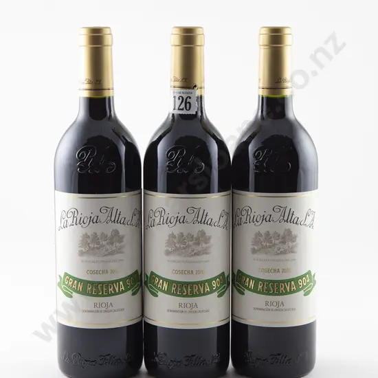 3 bottles La Rioja Alta 'Gran Reserve 904' Rioja Vintage 2010