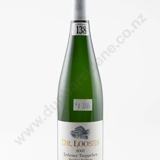 1 bottle Dr. Loosen Erdener Treppchen Riesling Spatlese Vintage 2007