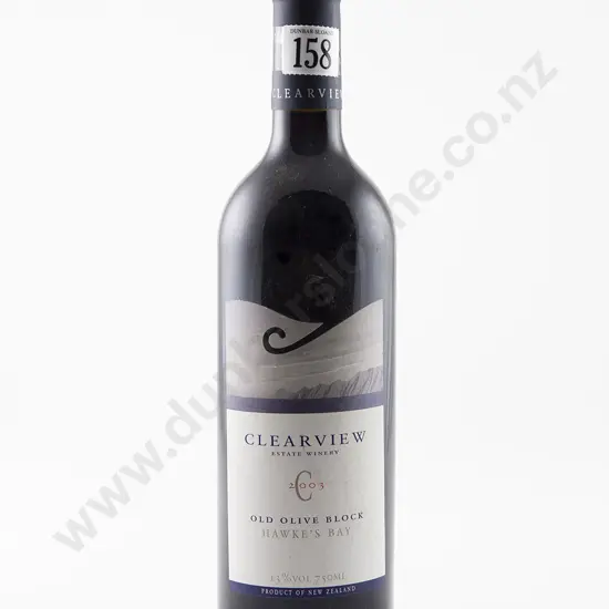 1 bottle Clearview Estate Old Olive Block Vintage 2003