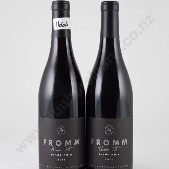 2 bottles Fromm Cuvee 'H' Pinot Noir Vintage 2015