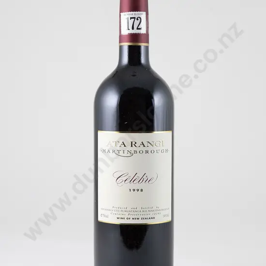 2 bottles Ata Rangi Celebre Martinborough Vintage 1986 and 1998