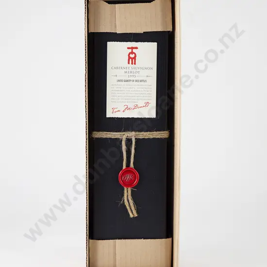 1 bottle Church Road "Tom" Vintage 1995