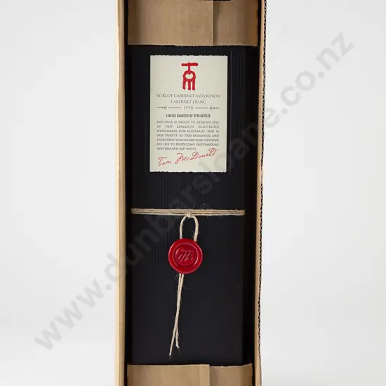 1 bottle Church Road "Tom" Vintage 1998