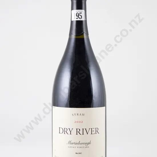 1 magnum bottle Dry River Lovat Syrah Martinborough Vintage 2002