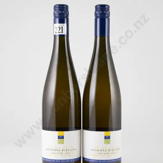 2 bottles Neudorf Riesling Moutere Vintage 2003