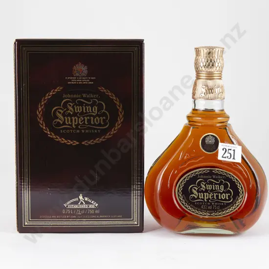 1 bottle Johnnie Walker Swing Superior Scotch Whisky