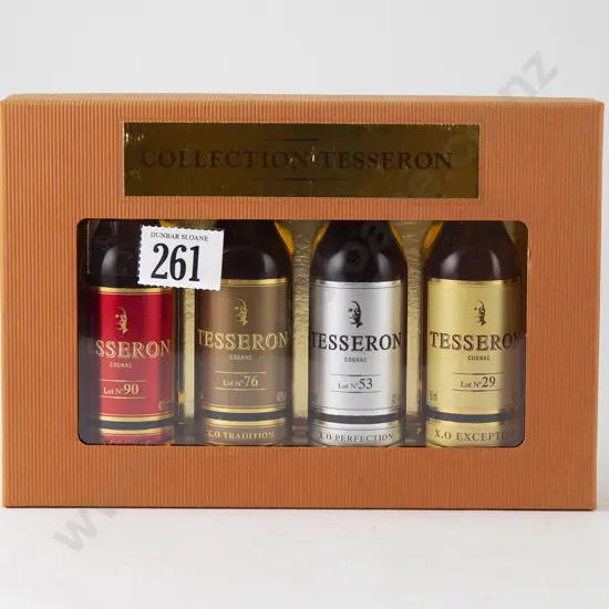 Collectors Gift Pack of Very Limited Release Cognac Tesseron "XO" Collection